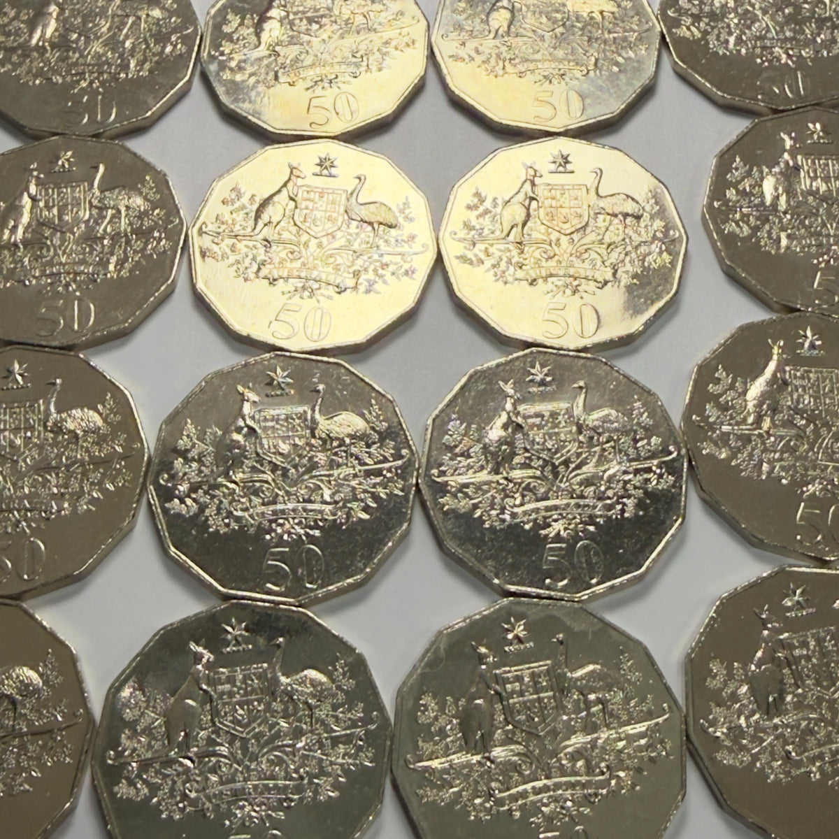 2001 50 Cent Coin - Centenary of Federation - Uncirculated - comes in 2x2