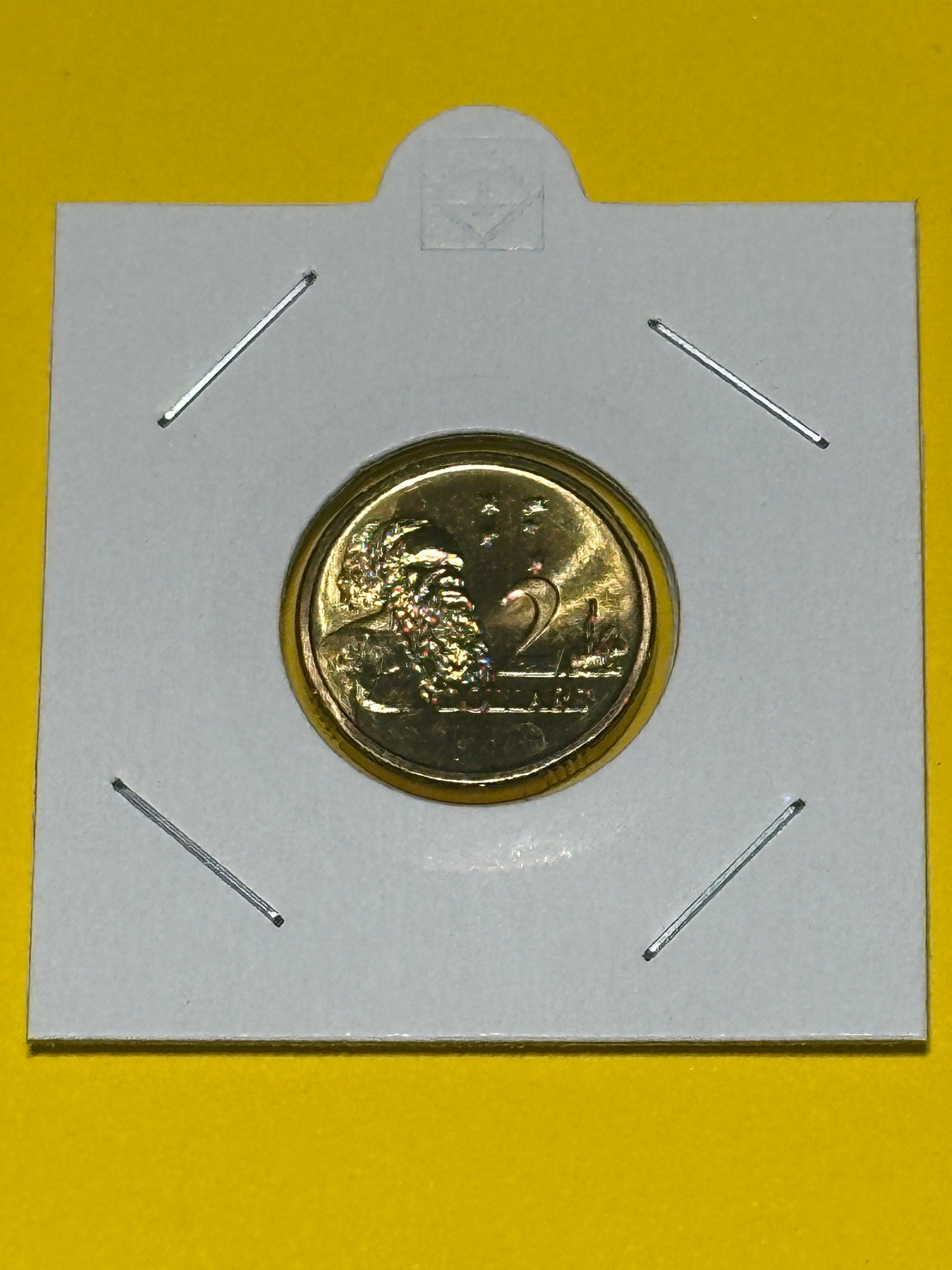 1993 $2 Coin - Choice Uncirculated - low mintage 4.115 million Ex Mint Set -2x2 - New Age Numismatics