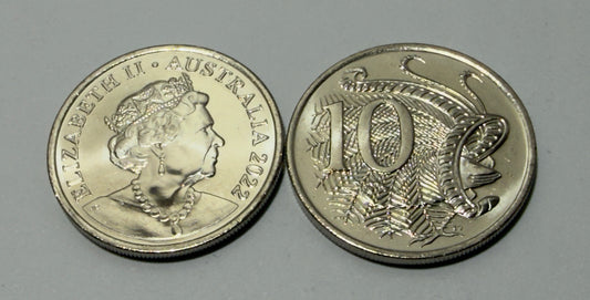 2022 10 Cent Coin - Ten Cent Coin - Uncirculated - comes in 2x2-see video