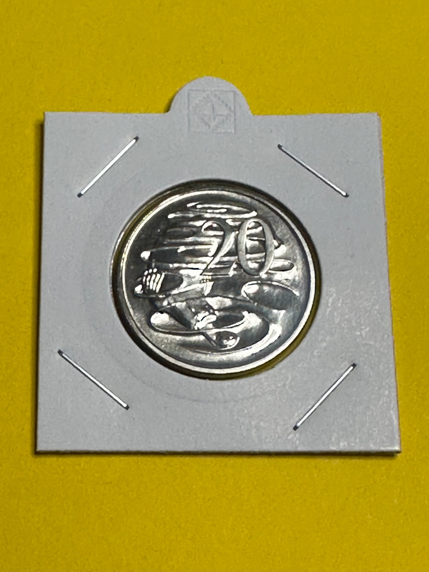 1993 20 Cent Coin - Choice Uncirculated - mint set ONLY coin - comes in 2x2 - New Age Numismatics