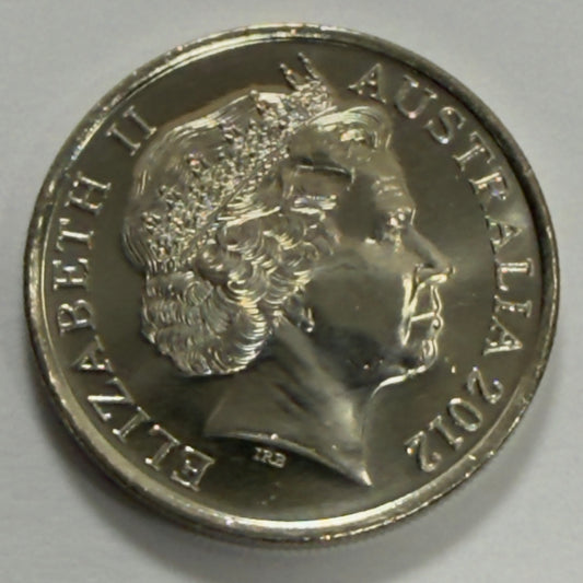 2012 10 Cent Coin - Uncirculated - comes in 2x2