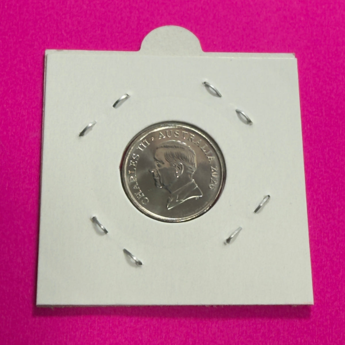 2026 5 Cent Coin - Uncirculated ex Premium Roll - comes in 2x2