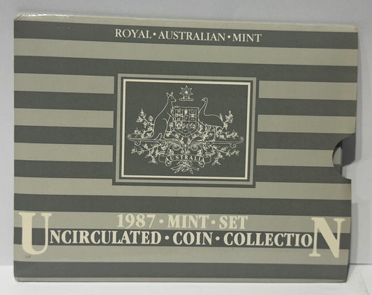 1987 Mint Set - Australia Decimal Coins - Uncirculated Coin Collection