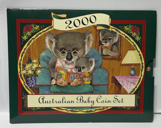 2000 Australia Baby Mint Set - Baby Token & 6 Coin Uncirculated Set