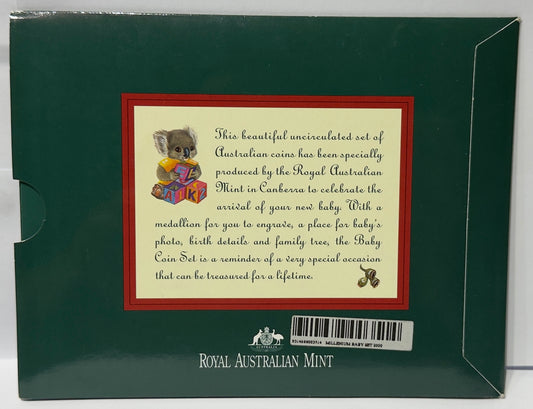 2000 Australia Baby Mint Set - Baby Token & 6 Coin Uncirculated Set