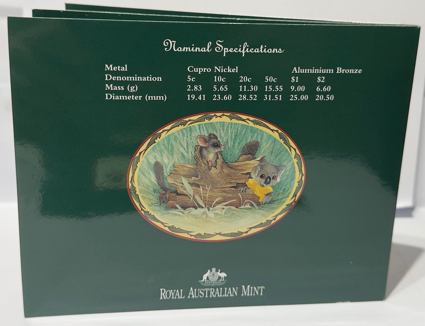2000 Australia Baby Mint Set - Baby Token & 6 Coin Uncirculated Set