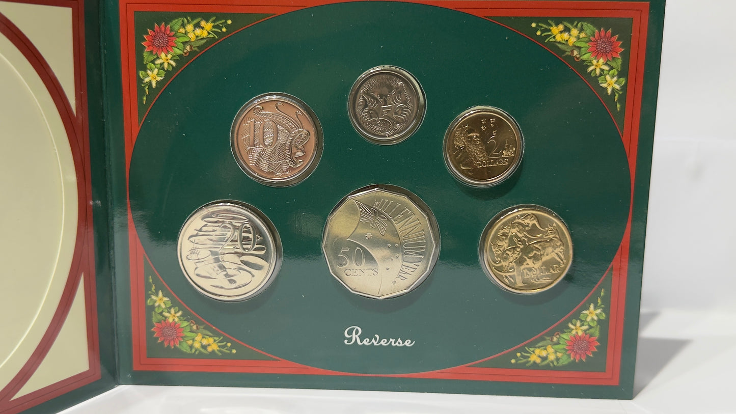 2000 Australia Baby Mint Set - Baby Token & 6 Coin Uncirculated Set