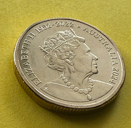 2024 $1 Coin - Queens Effigy - Choice Uncirculated - Only 100k - comes in 2x2