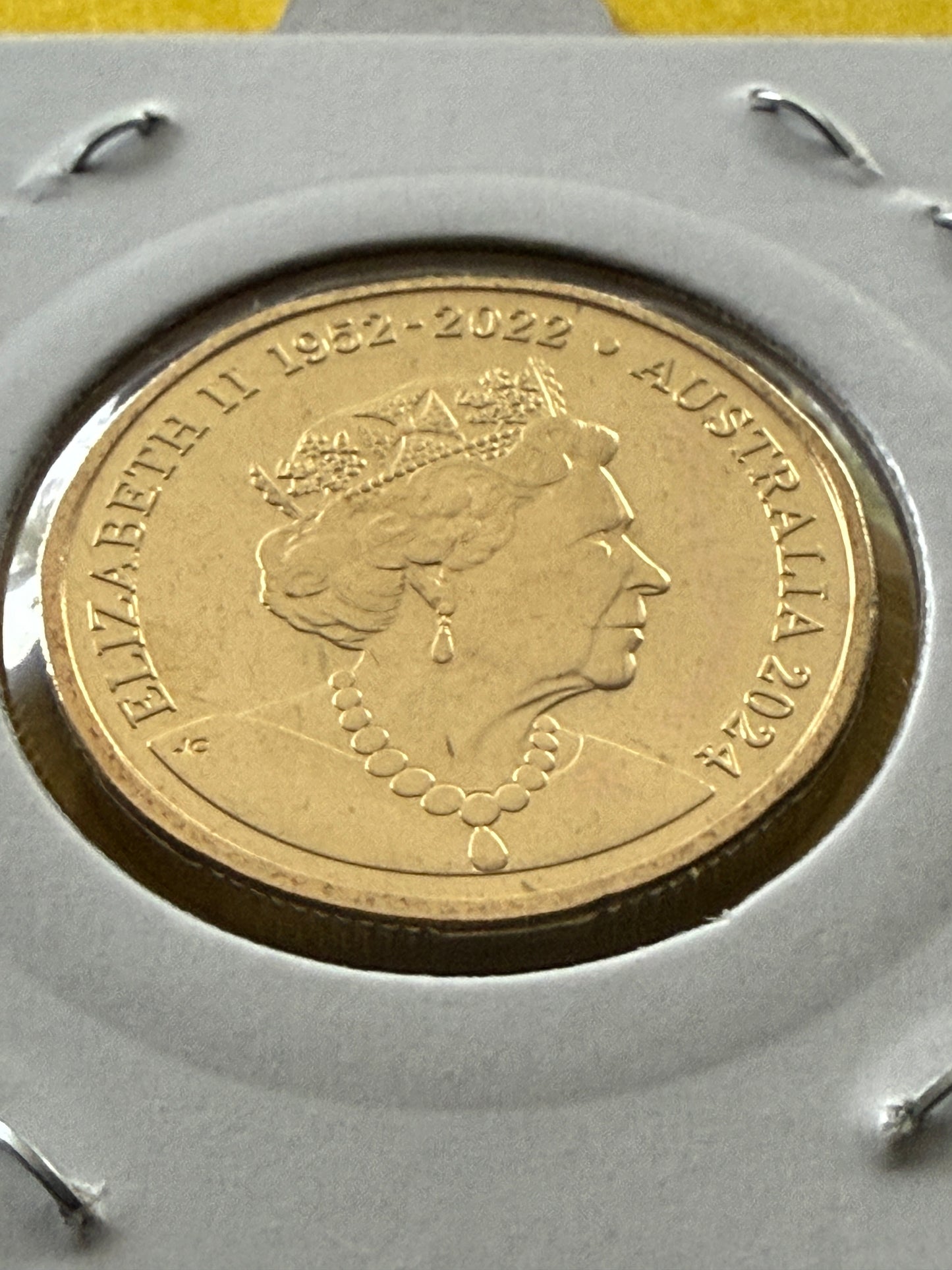 2024 $1 Coin - Queens Effigy - Choice Uncirculated - Only 100k - comes in 2x2