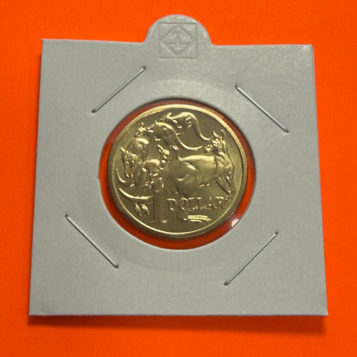 1987 $1 Coin - Uncirculated - Mint Set Only Coin - One Dollar MOR - in 2x2