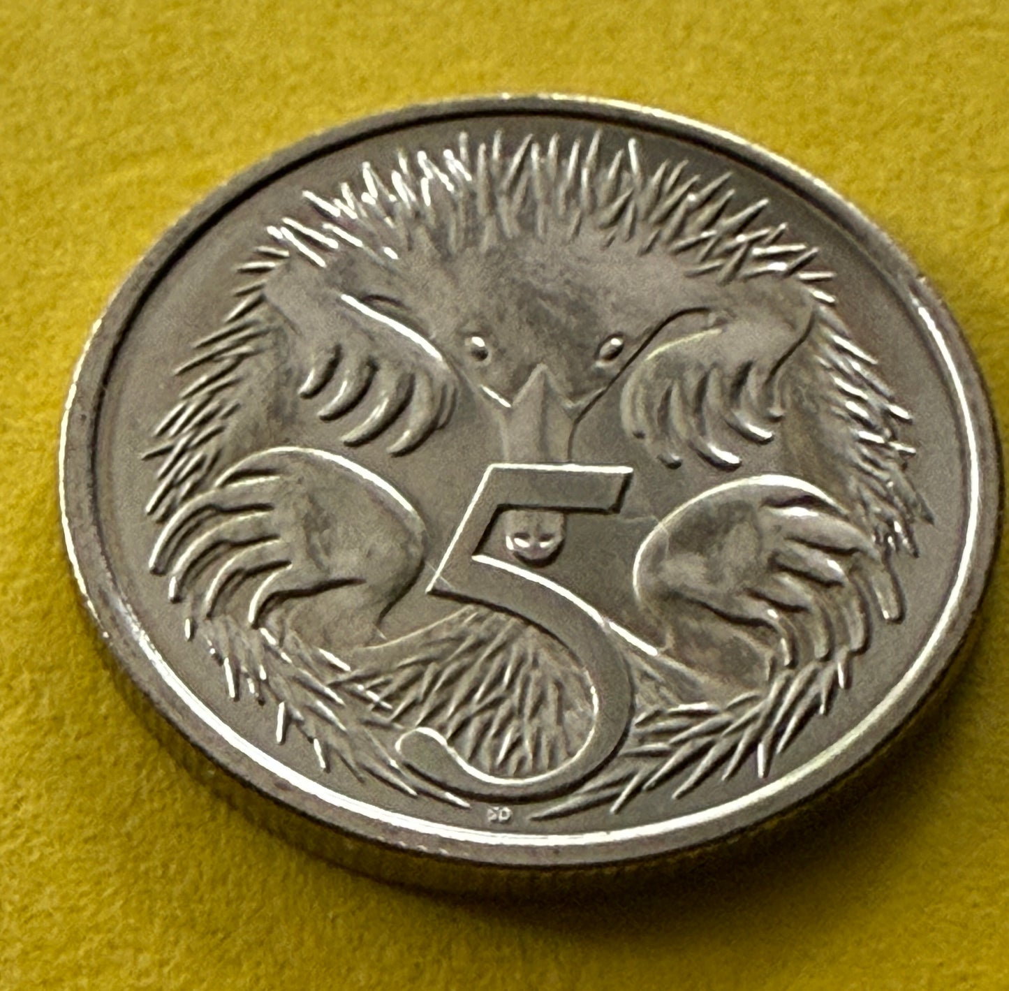 2024 5 Cent Coin - Queens Effigy - Choice Uncirculated - 100 k Mintage - in 2x2