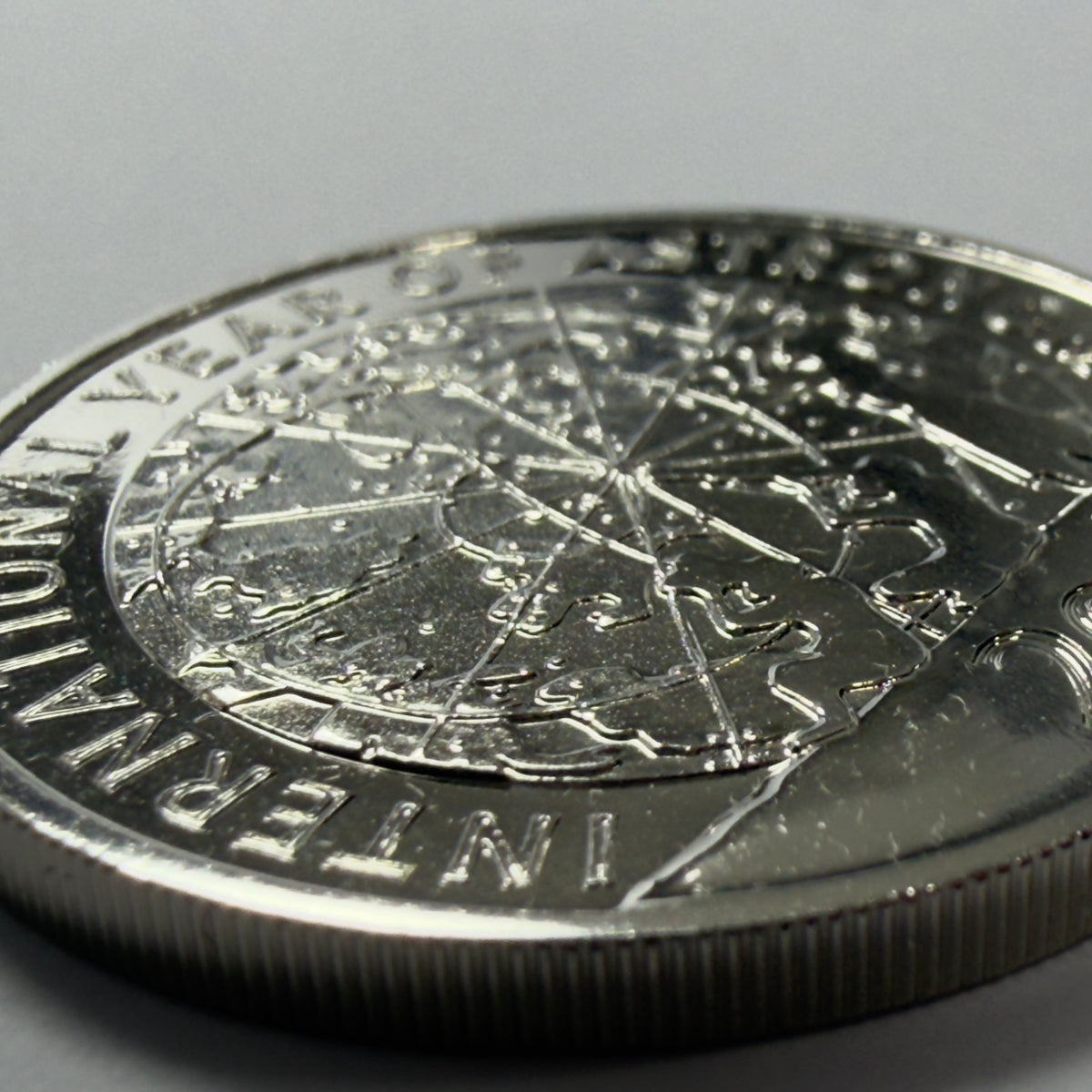 2009 20 Cent Coin - Uncirculated - International Year of Astronomy - in 2x2