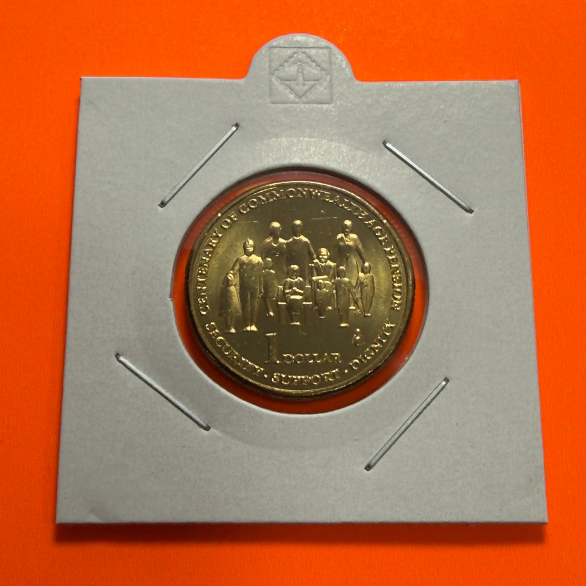 2009 $1 Coin - Centenary Of Age Pension - Uncirculated - One Dollar - In 2x2