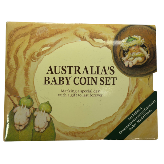 Australian 1996 Gumnut Baby Mint Set - Includes Token UNC 6 Coin Set