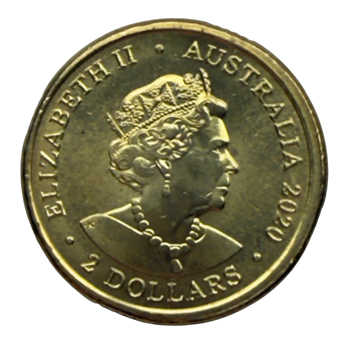2020 $2 Coloured Coin - Uncirculated - Firefighter - Two Dollar Brave - Comes In 2x2