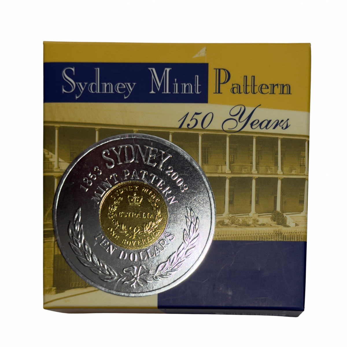 2003 Sydney Mint Pattern - 150 Years Mint Pattern Silver Proof Coin - 60.5 gram Coin