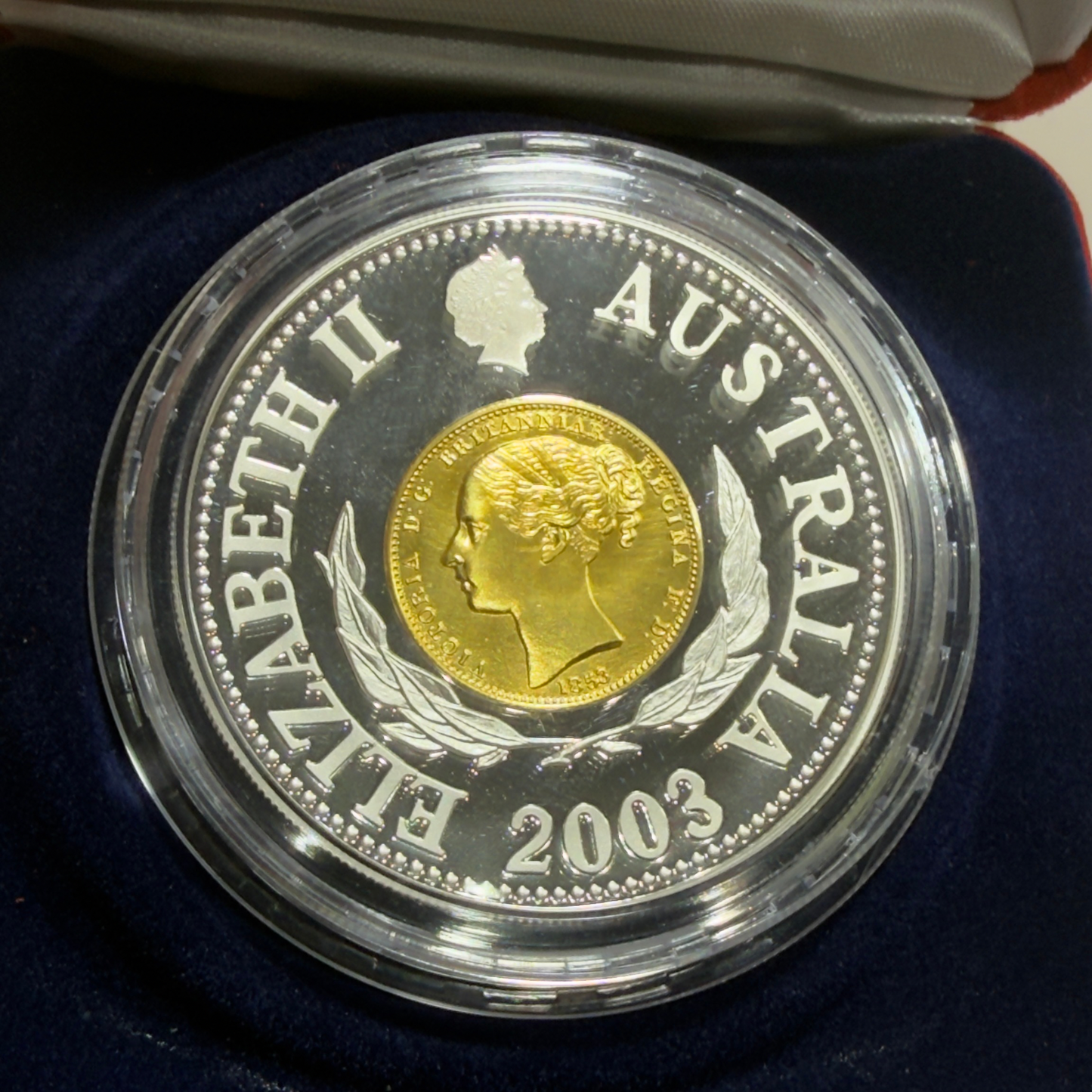 2003 Sydney Mint Pattern - 150 Years Mint Pattern Silver Proof Coin - 60.5 gram Coin