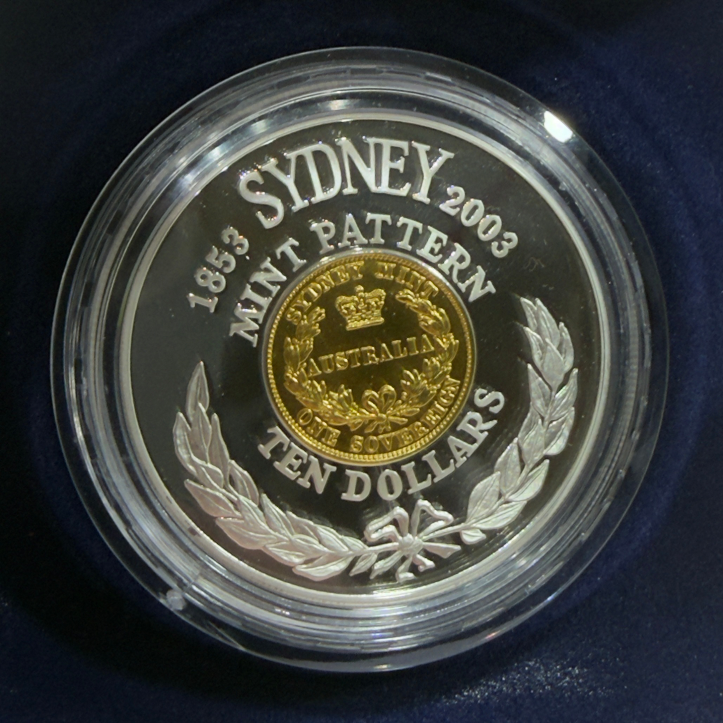 2003 Sydney Mint Pattern - 150 Years Mint Pattern Silver Proof Coin - 60.5 gram Coin