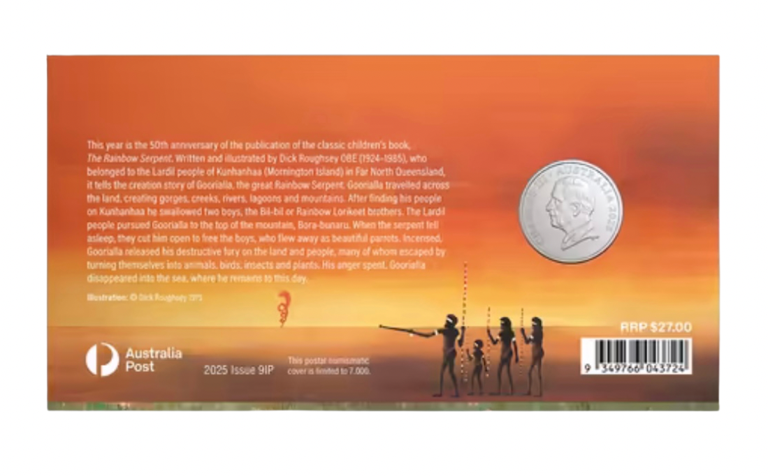 2025 PNC Celebrating 50th Anniversary of Rainbow Serpent - 20c Coloured Coin