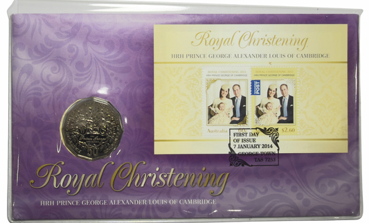 2014 50 Cent PNC - Royal Christening - HRH PRINCE GEORGE of CAMBRIDGE