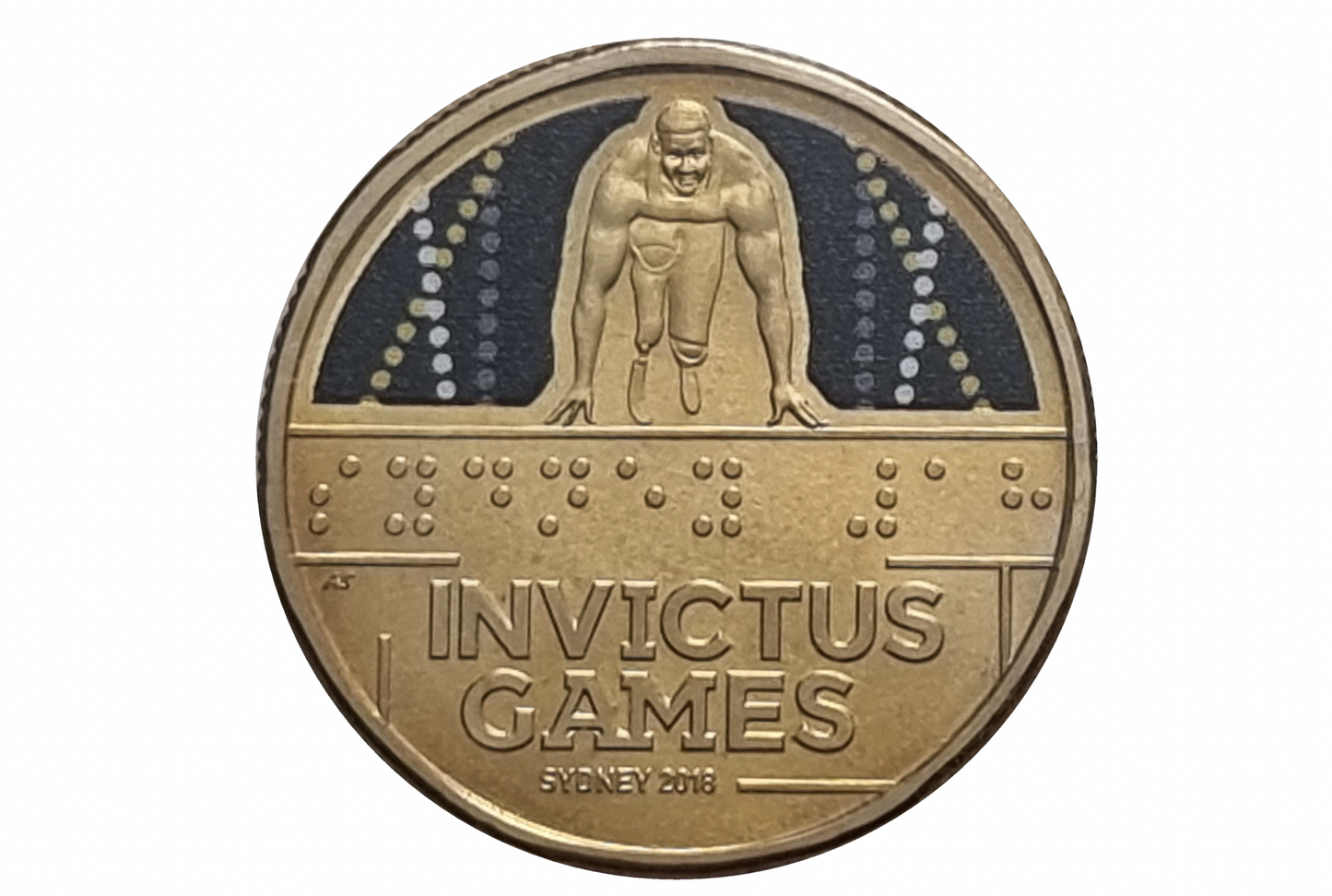 2018 $1 PNC Invictus Games Sydney 2018 Issue 22 Coloured $1