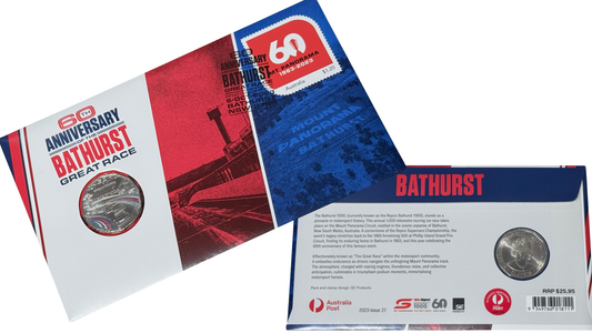 2023 50 Cent Coloured Bathurst 60th Anniversary PNC