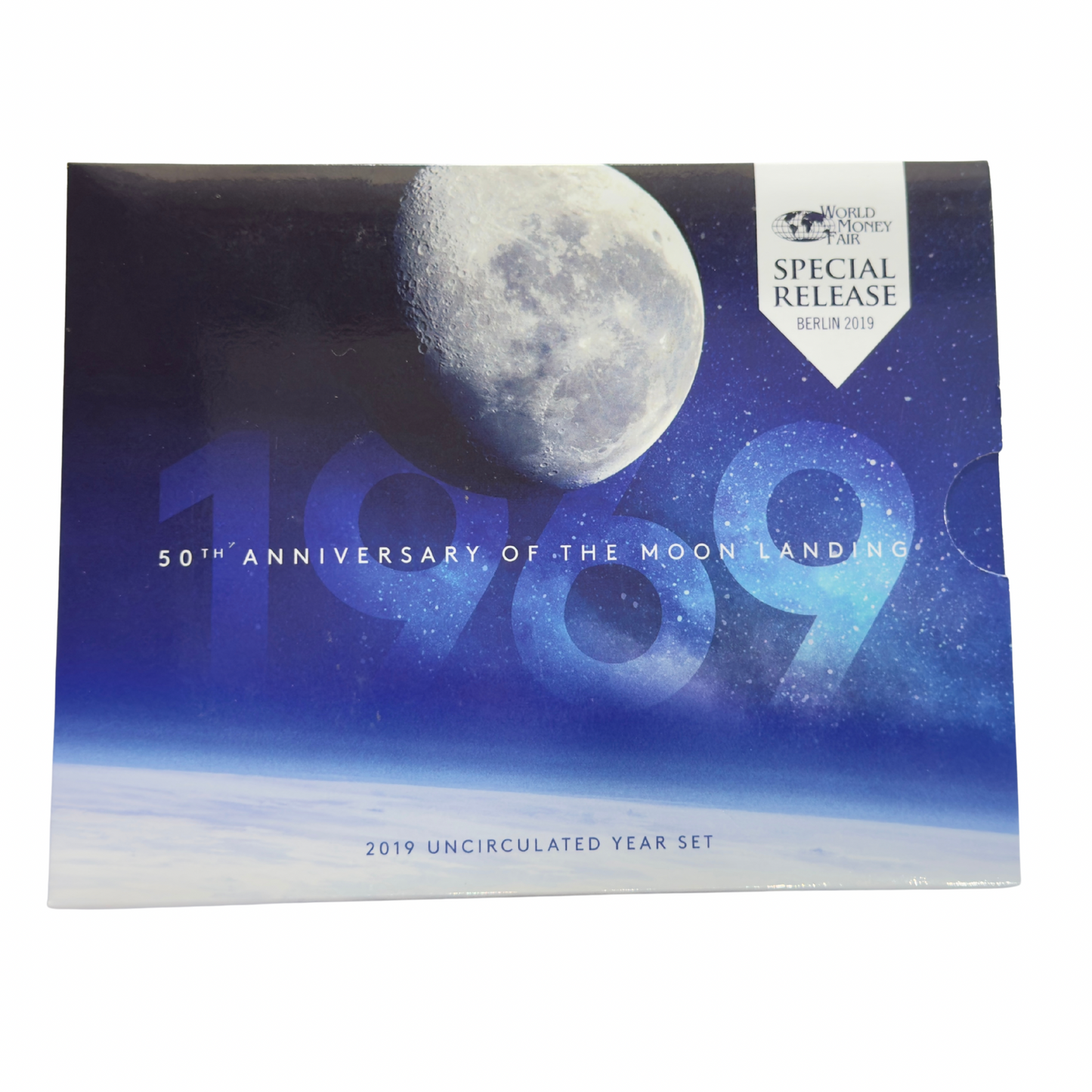 2019 6 Coin Uncirculated Set - 50th Anniversary of Moon Landing WMF Edition