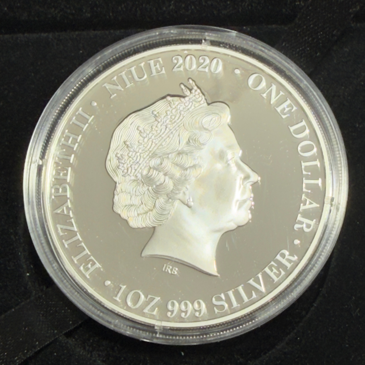 2020 $1 One Oz Silver Proof Selectively Gold Plated - 1930 Penny - NIUE