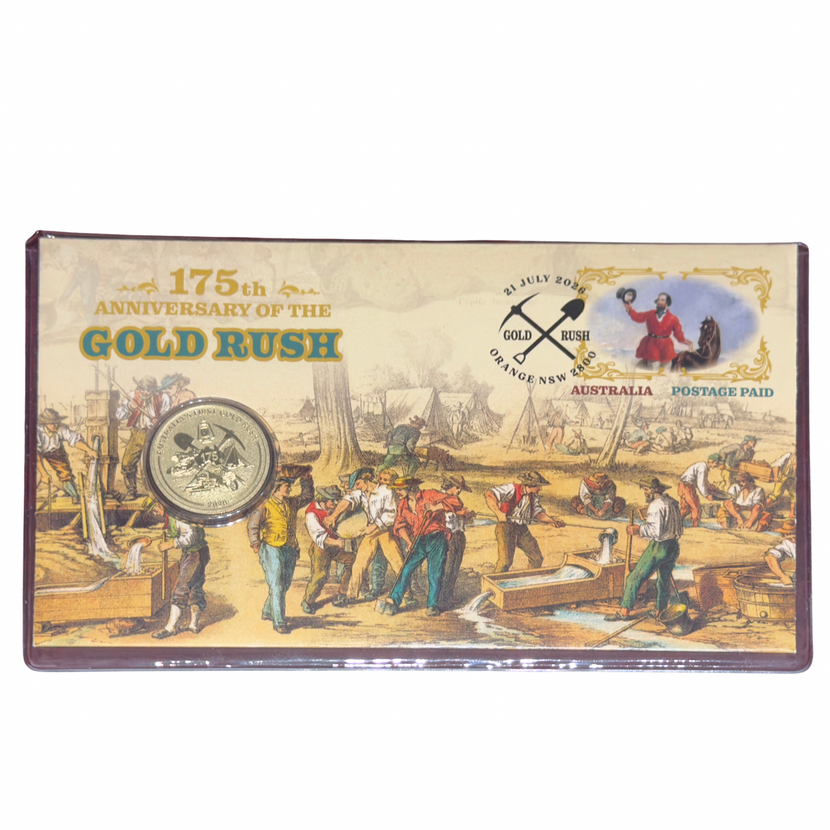 2026 175th Anniversary of Gold Rush $1 PNC - P Privy Mark