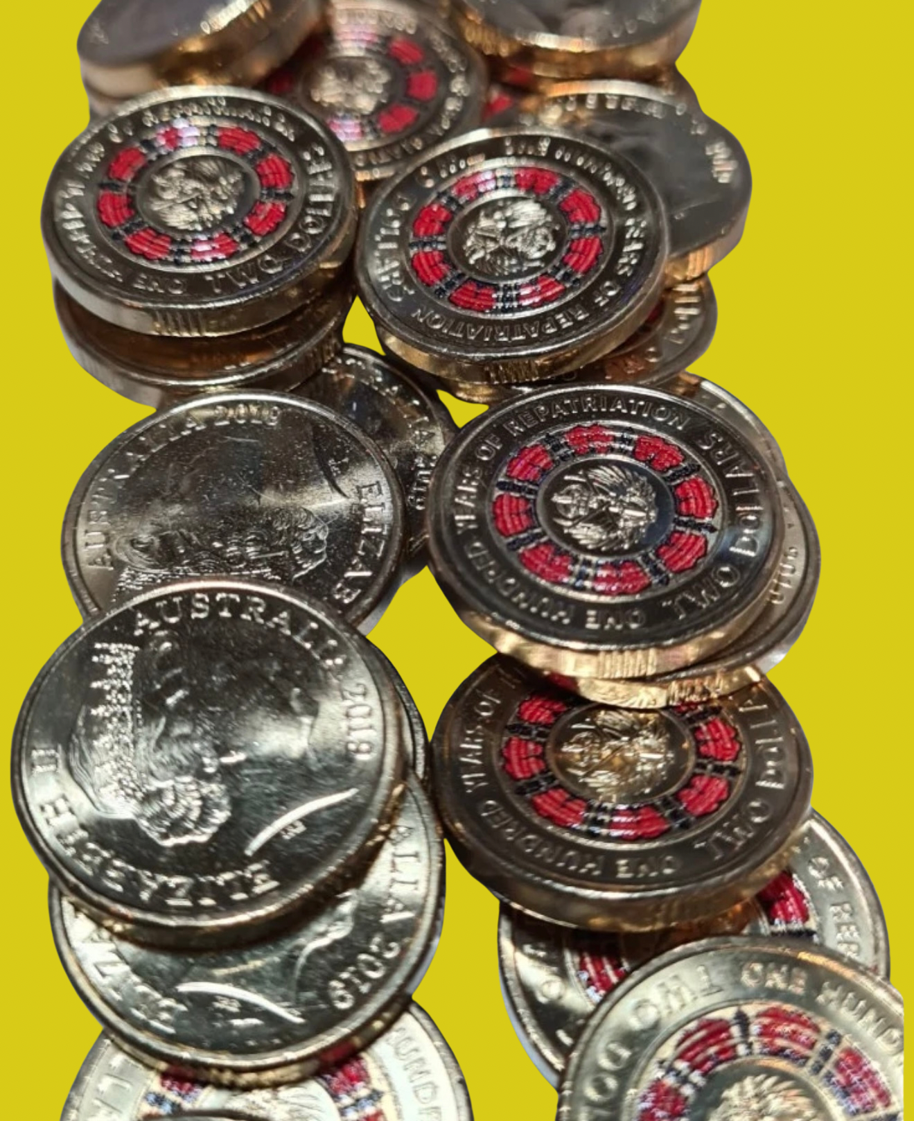2019 $2 Coin - 100 Years of Repatriation - Uncirculated - comes in 2x2