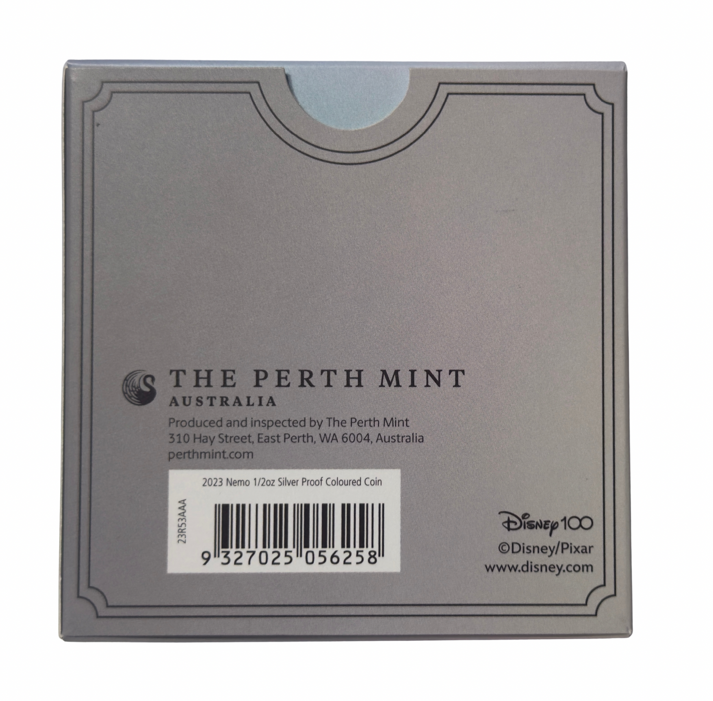 2023 50c Disney 100th Anniversary NEMO 1/2 Oz Coloured Silver Proof Coin