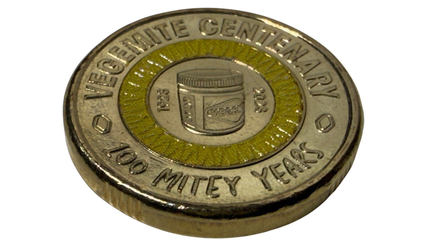 2023 $2 Vegemite 3 Coin Set Red Black Yellow Uncirculated in Capsules