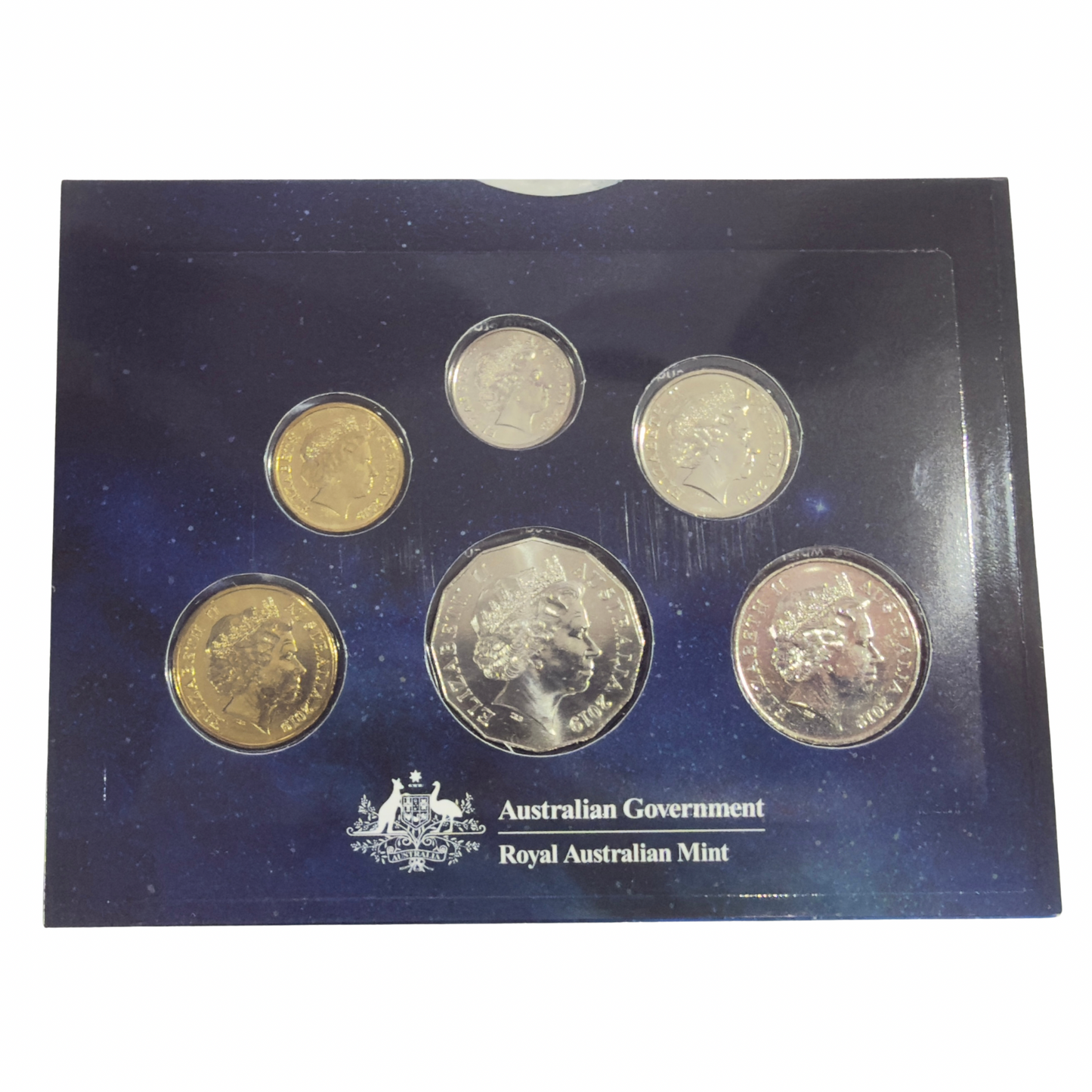 2019 6 Coin Uncirculated Set - 50th Anniversary of Moon Landing WMF Edition