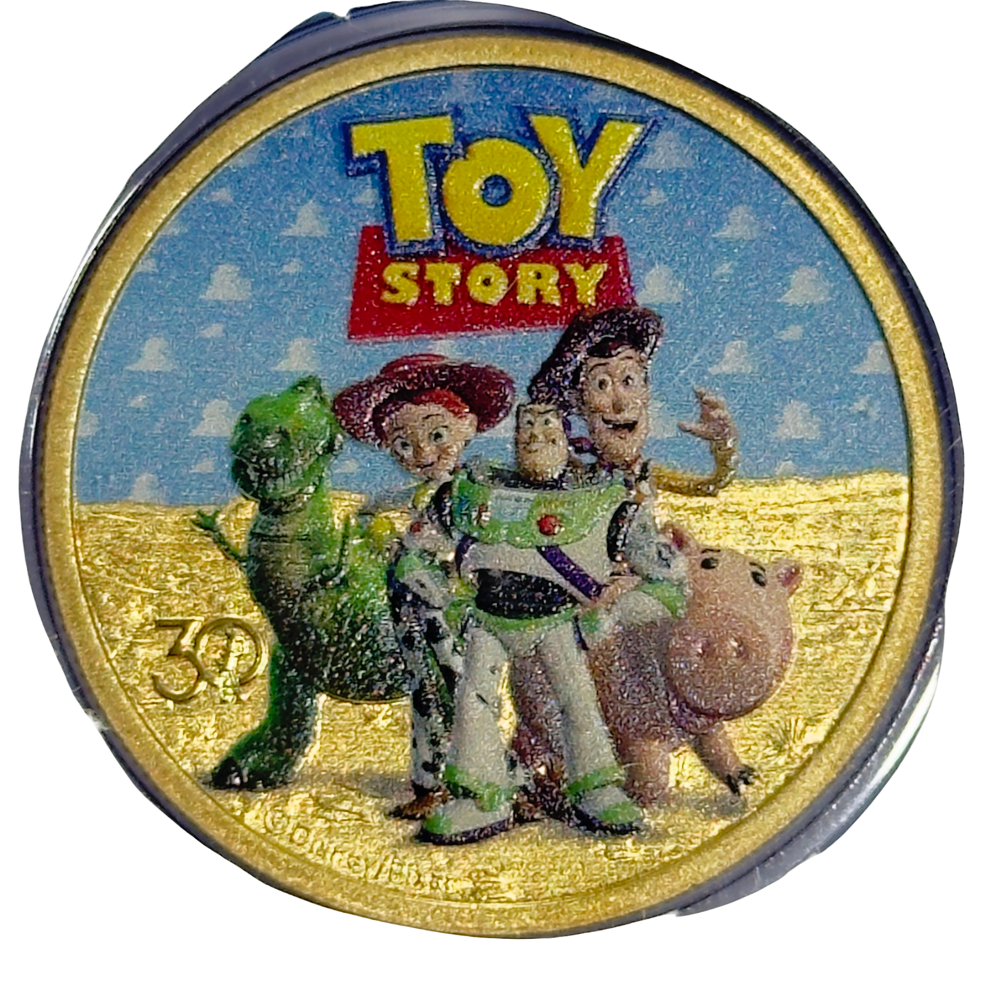2025 $1 Toy Story PNC - 30 Years & Beyond - Colloured $1 Tuvalu