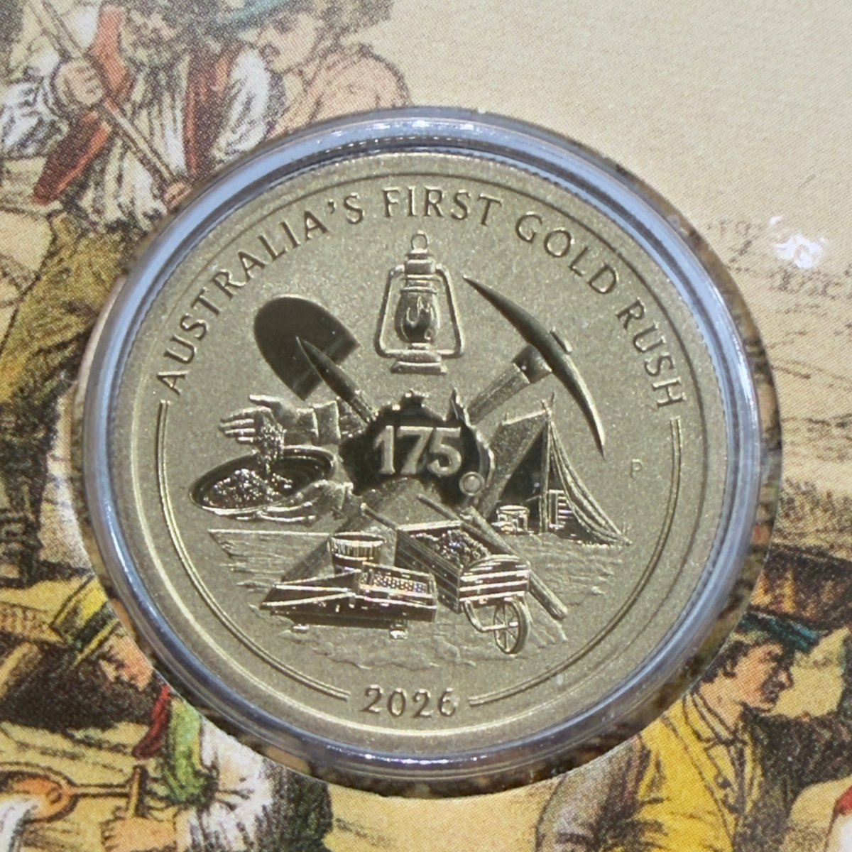 2026 175th Anniversary of Gold Rush $1 PNC - P Privy Mark