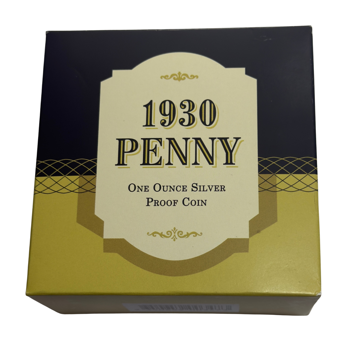 2020 $1 One Oz Silver Proof Selectively Gold Plated - 1930 Penny - NIUE