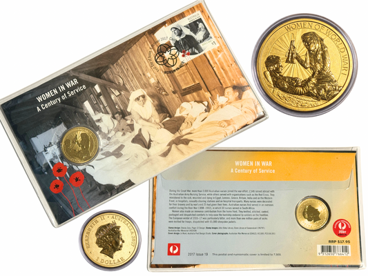 2017 $1 Women in War - A Century of Service PNC