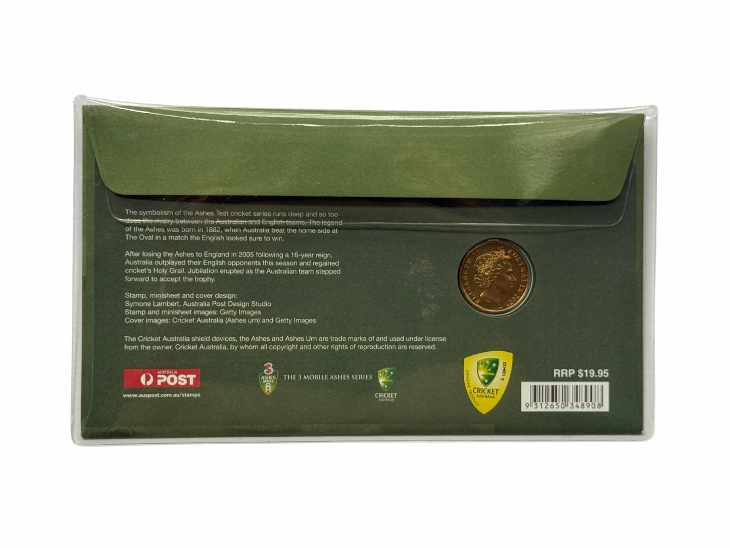 2007 $1 HOWZAT - Australia Wins the Ashes PNC 5046-8000