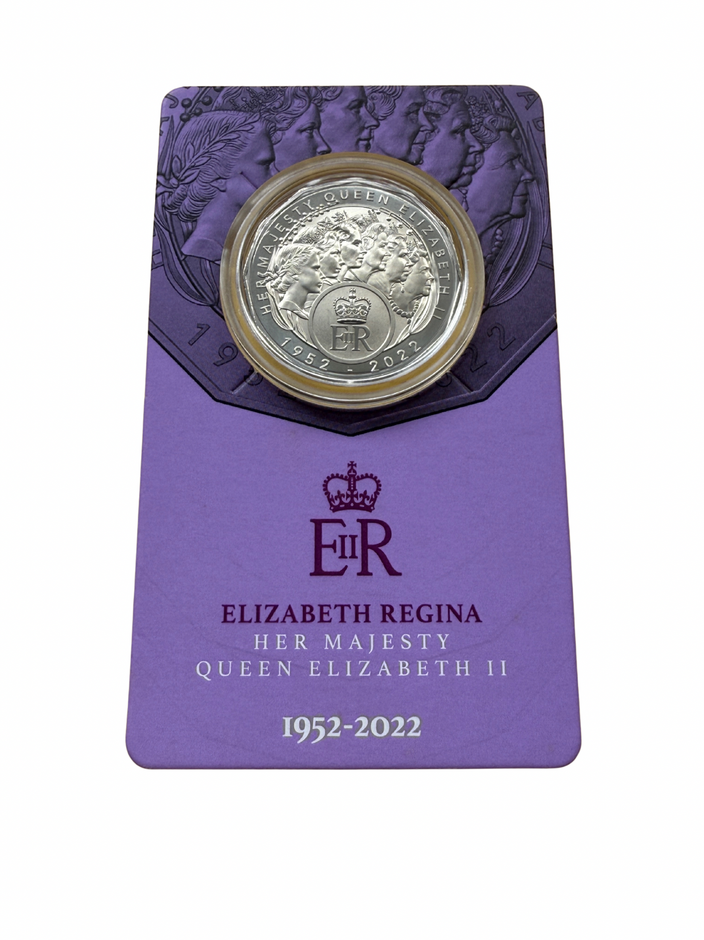 2023 50c Elizabeth Regina-HM Queen Elizabeth II - Carded Coin - New Age Numismatics