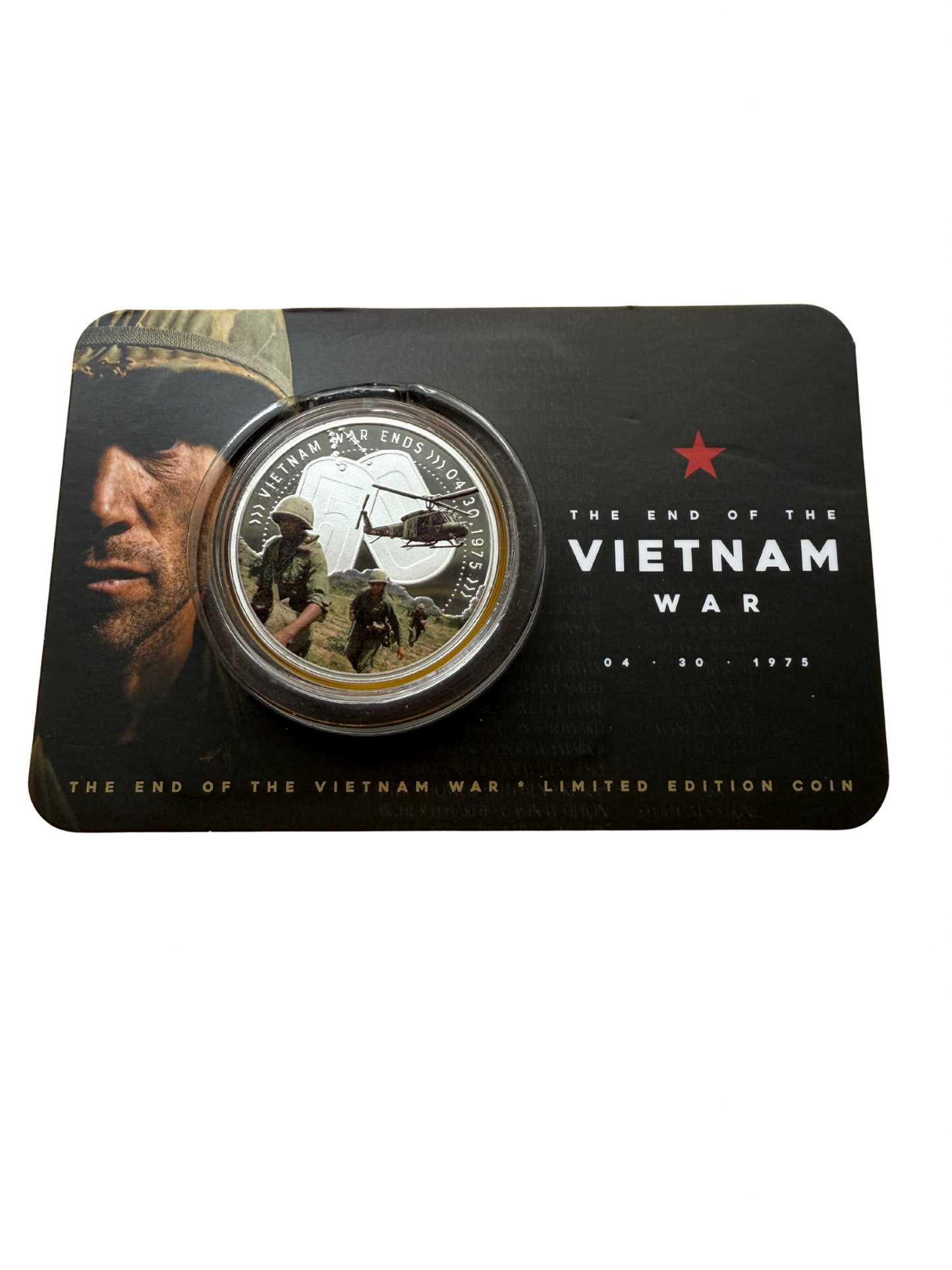 2025 50 Cent - Vietnam War - 50 Years Since end of Vietnam War - Solomon Islands Legal Tender - New Age Numismatics