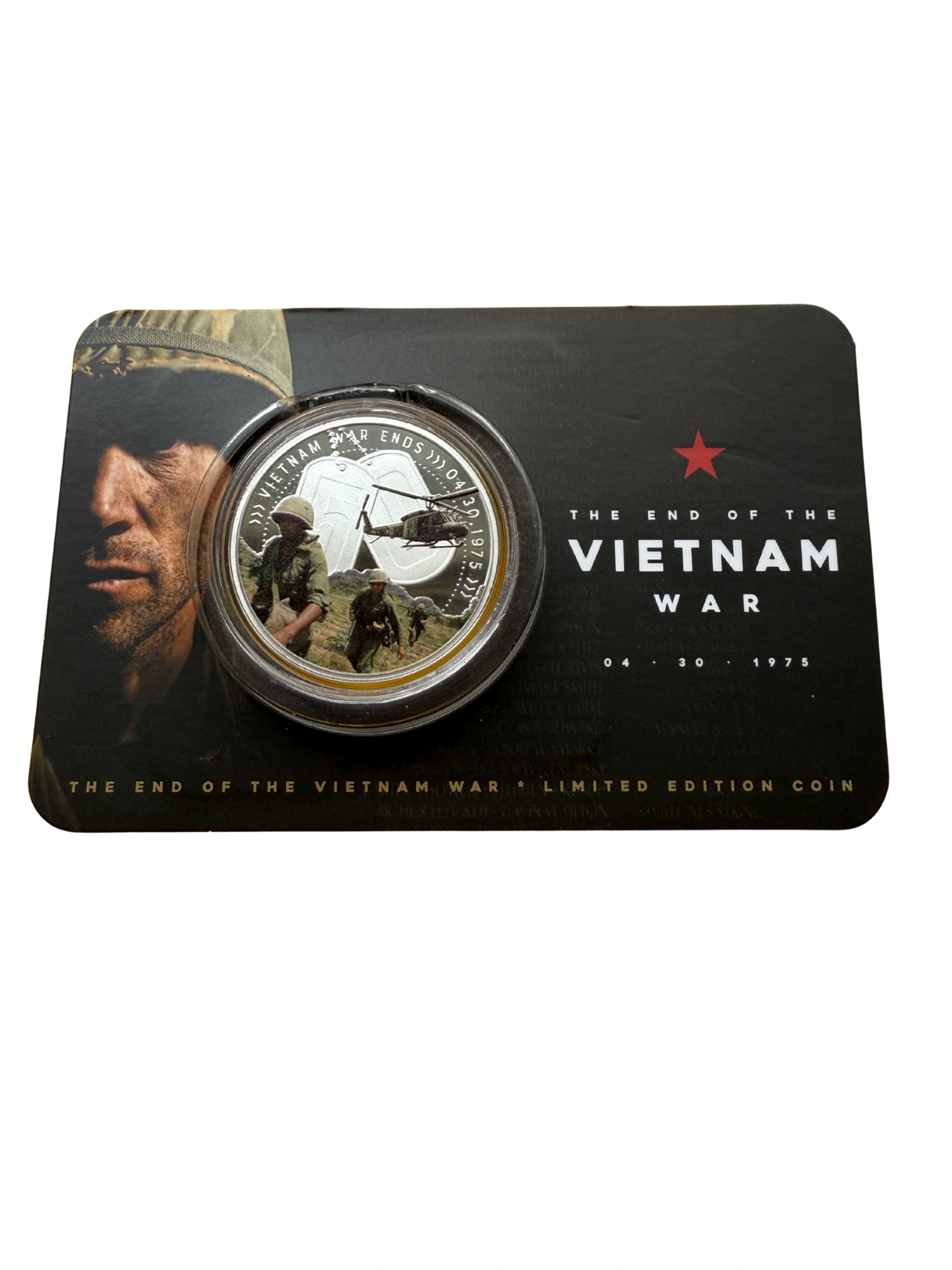 2025 50 Cent - Vietnam War - 50 Years Since end of Vietnam War - Solomon Islands Legal Tender - New Age Numismatics
