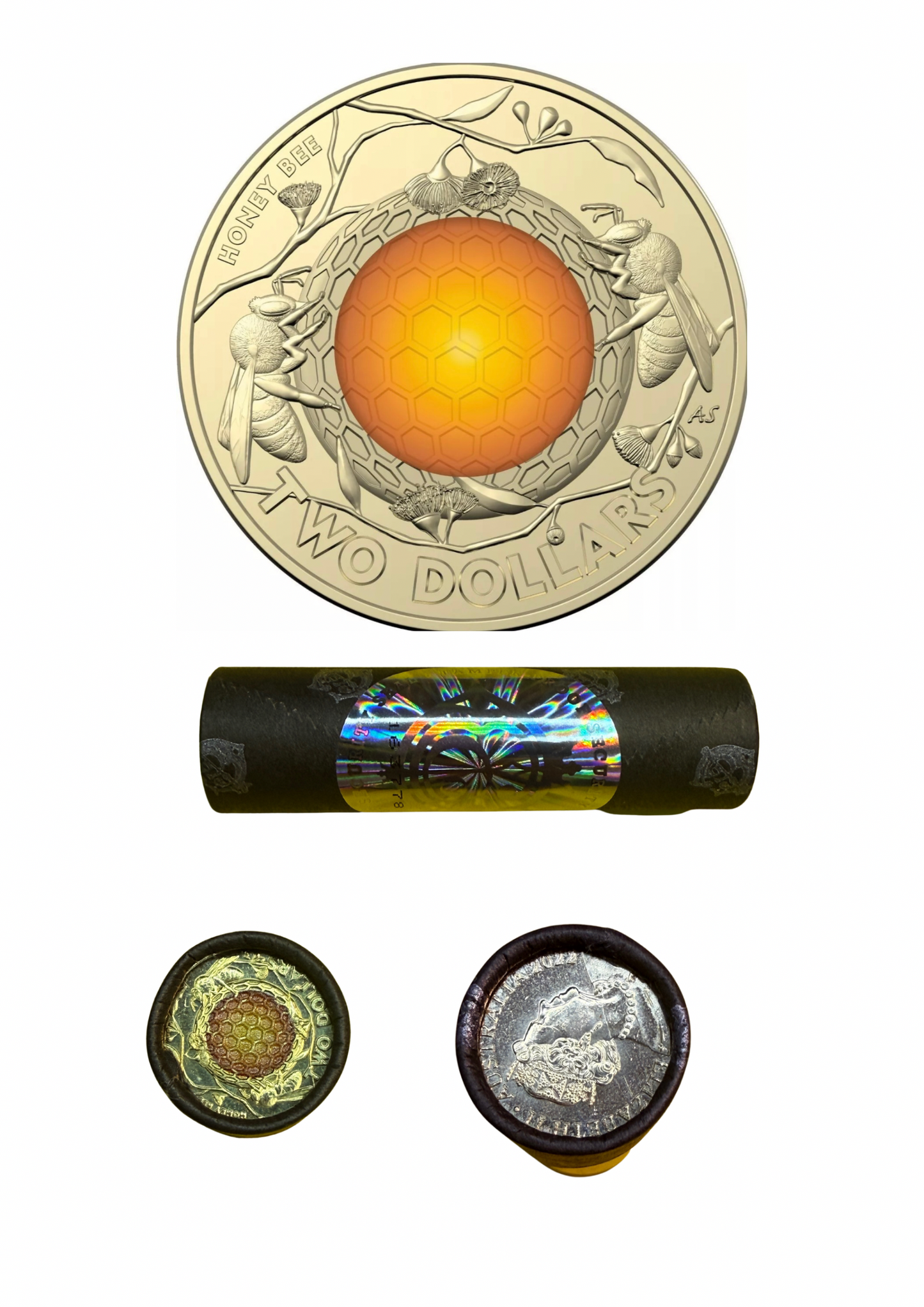 2022 $2 Honeybee Cotton Co Roll - Uncirculated - New Age Numismatics