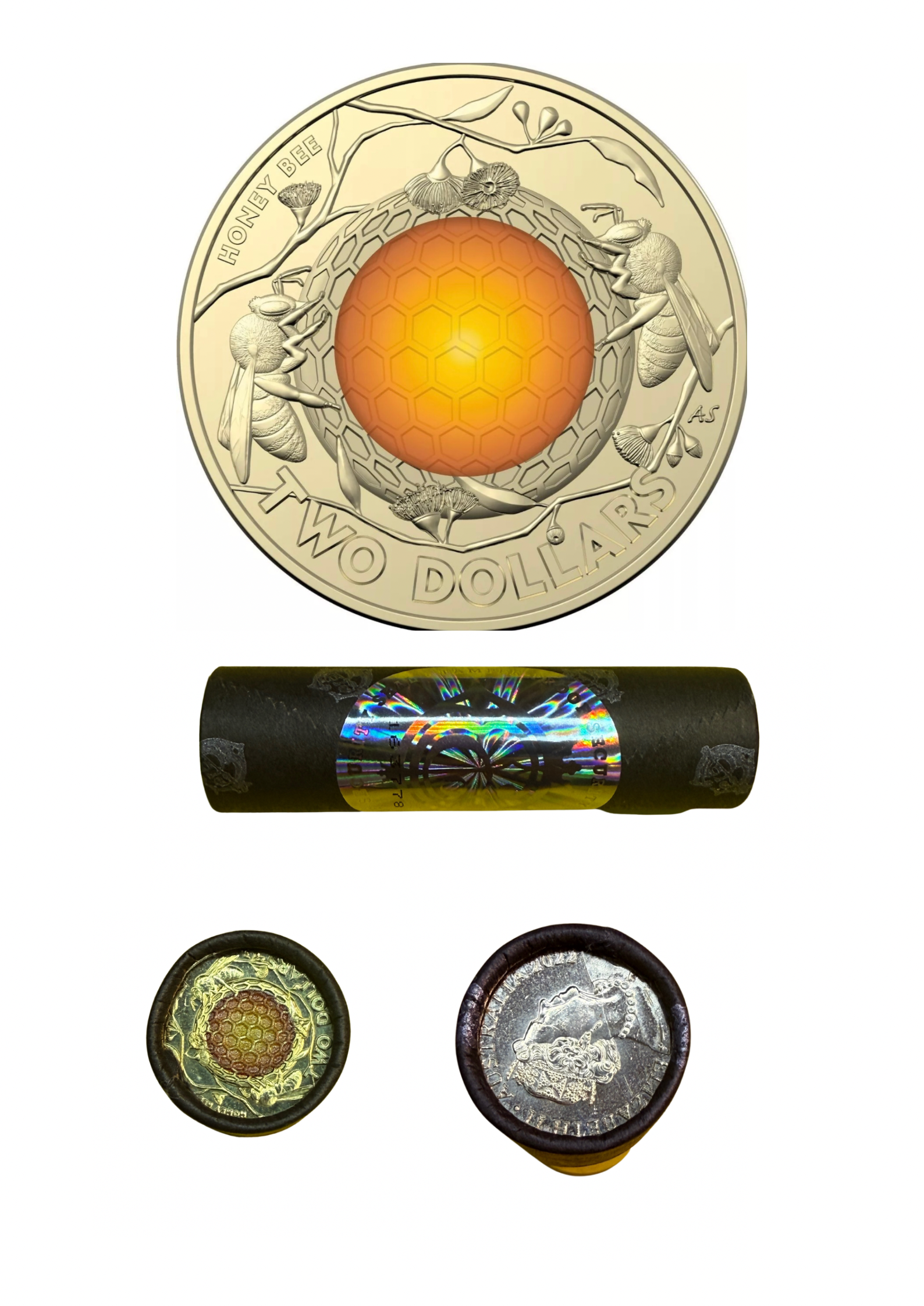 2022 $2 Honeybee Cotton Co Roll - Uncirculated - New Age Numismatics