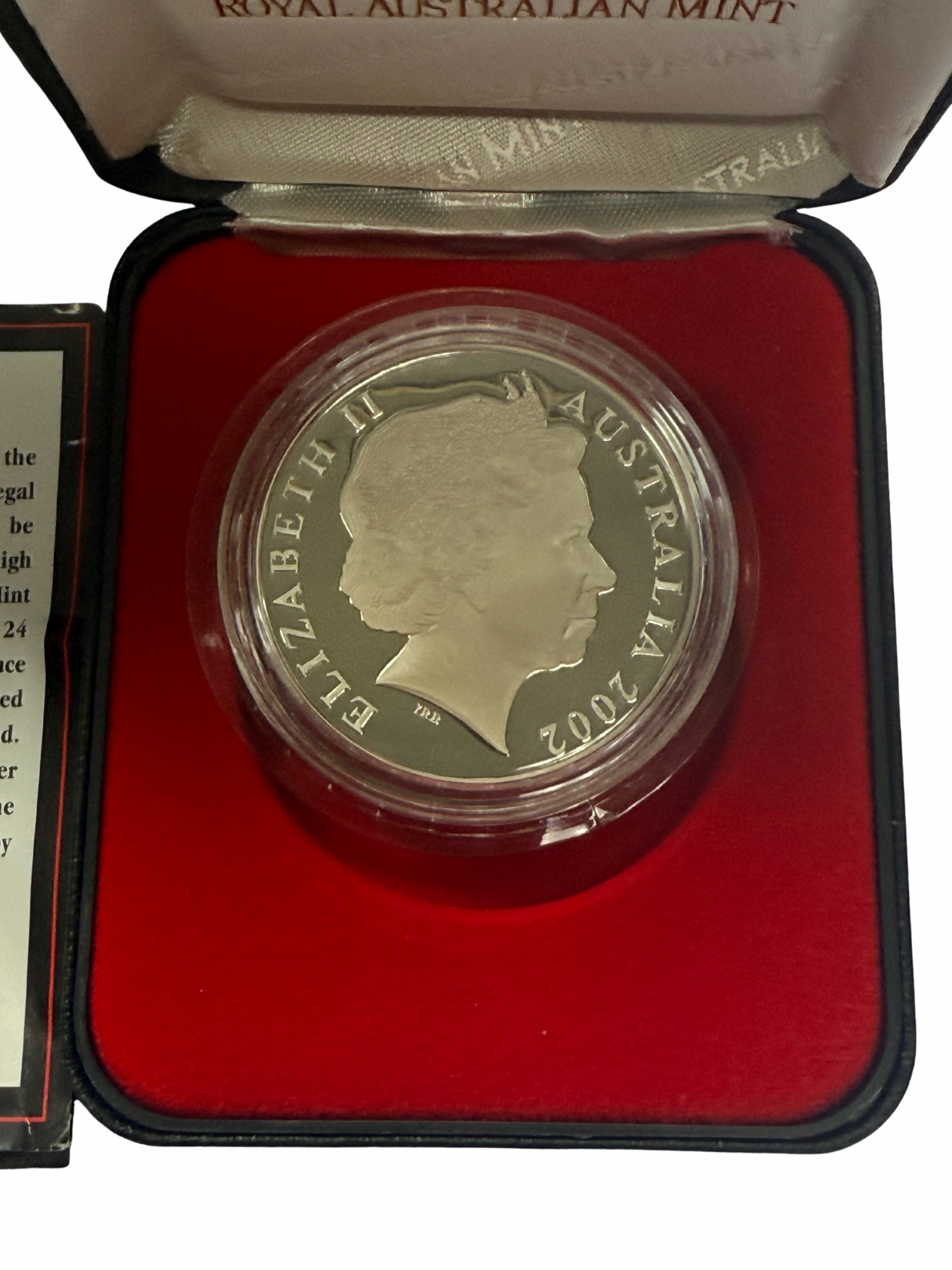 2002 Melbourne Mint 1872-2002 - 1 Oz Silver 0.25g Gold Proof Coin - New Age Numismatics